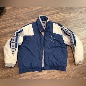 Vintage 1990s Dallas Cowboys NFL Game Day Puffer Jacket